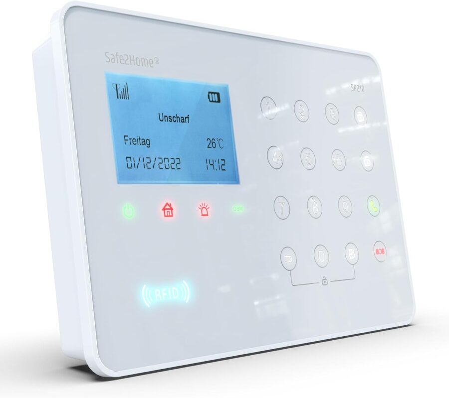 Safe2Home SP210 Wireless Alarm Systems - Single Centre