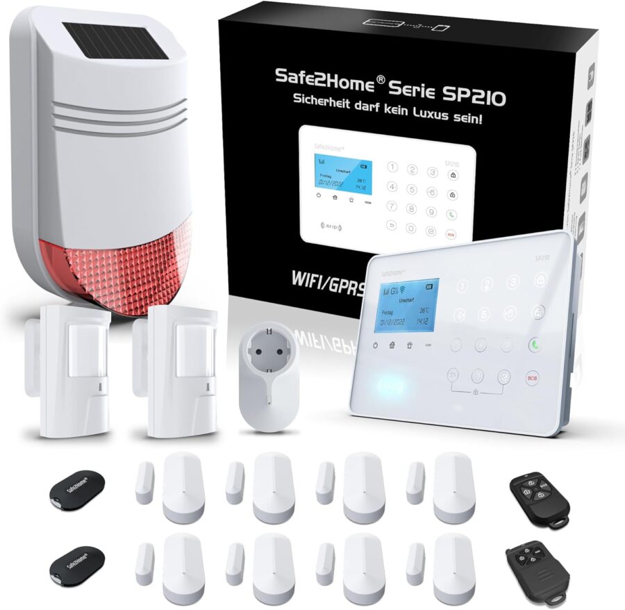 Safe2Home\u00ae SP210 Wireless Alarm System