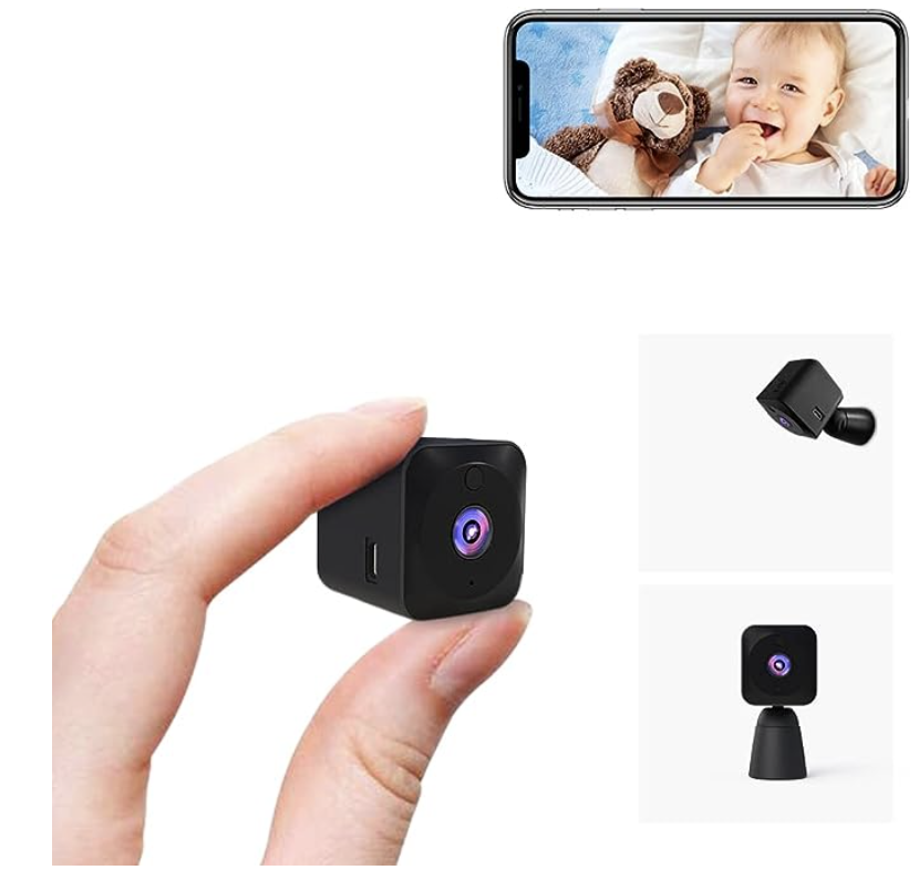 Mini Camera 4K HD Surveillance Camera Live Transmission Mobile Phone App for Indoor