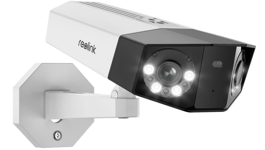 Reolink 4K Dual Lens Surveillance Camera with 180\u00b0 Viewing Angle