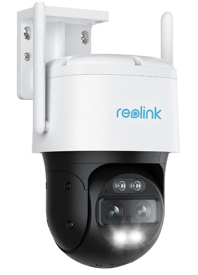 Reolink 4K 8MP PTZ Outdoor Surveillance Camera with Dual Lens, 2.4/5GHz WiFi