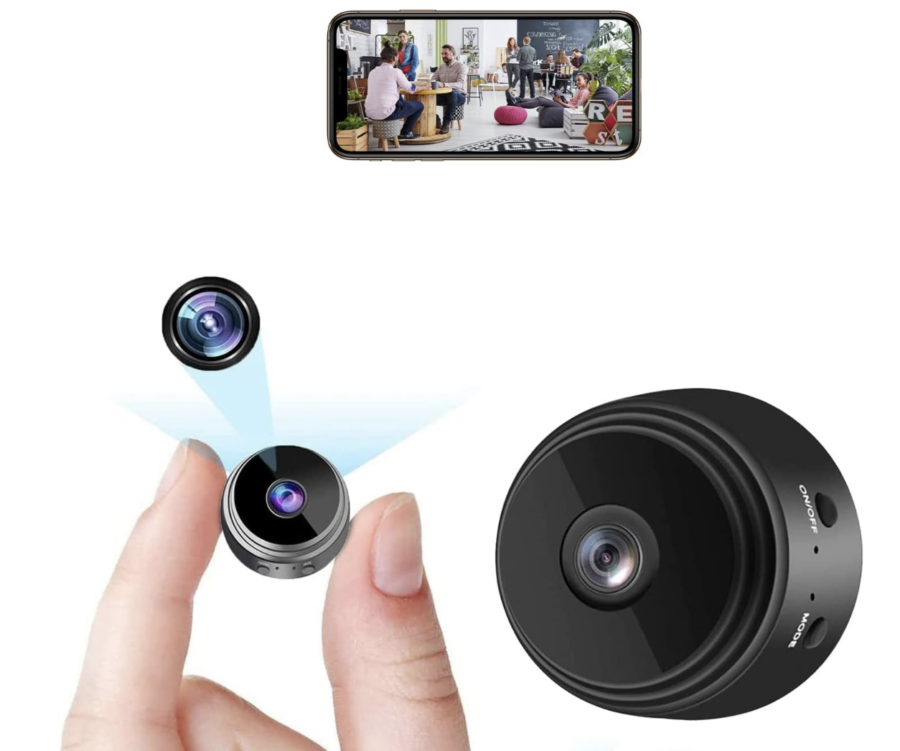 LySuyeo Mini Camera, Surveillance Camera, 1080P WiFi Camera with Motion Detection