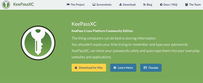 KeePassXC