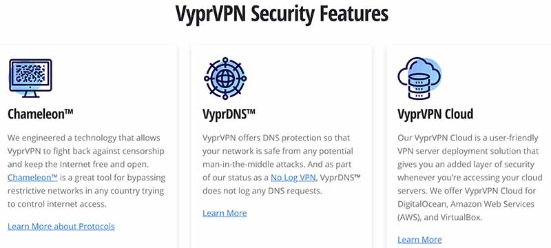 Security for Vypr VPN